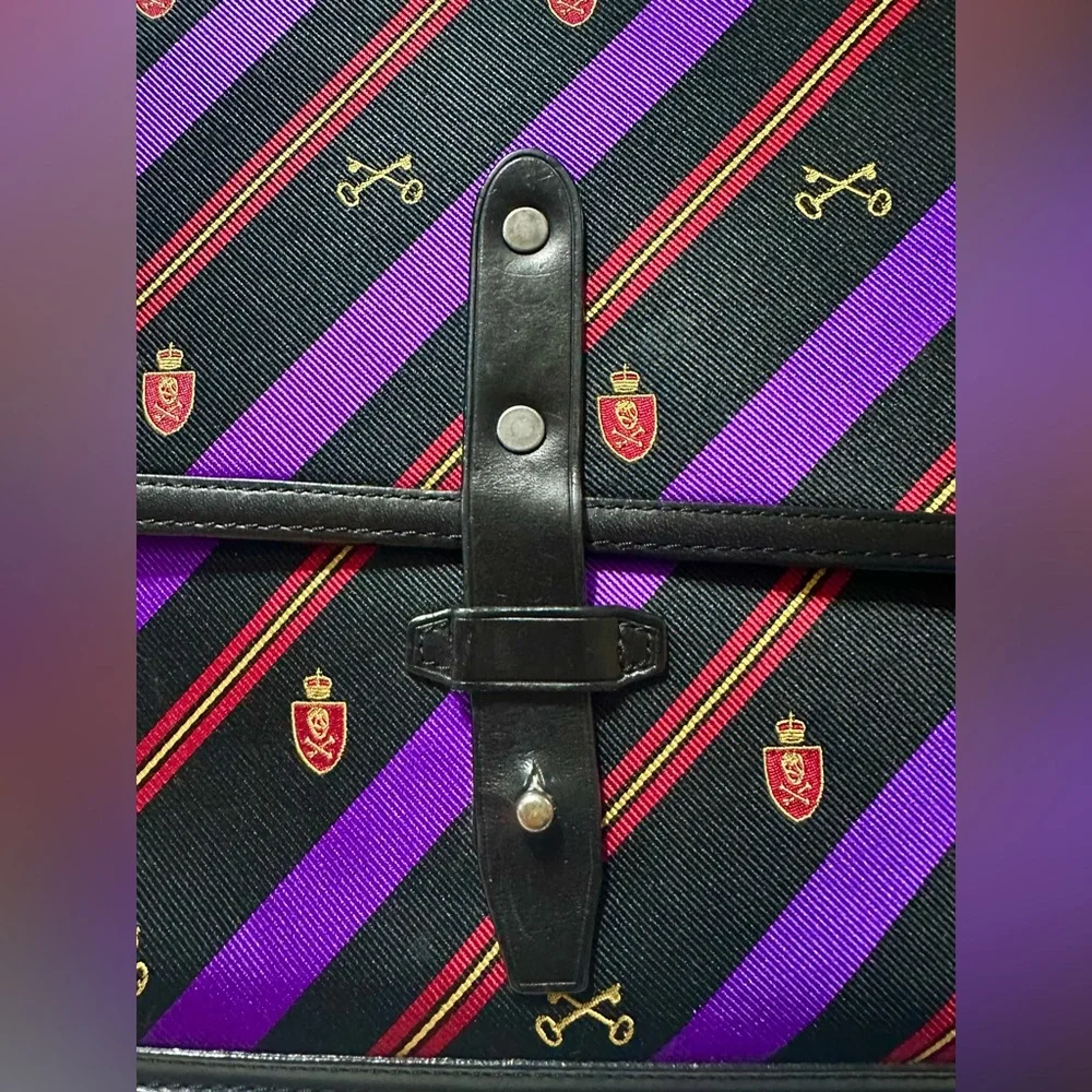 Rugby Ralph Lauren Rare portfolio/ clutch bag 10.5” x 8.5” Collectible Like New! - Picture 8 of 8